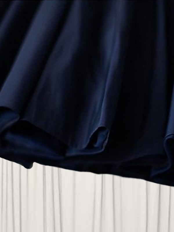A-line Straps Bow Tea-Length Taffeta Flower Girl Dress