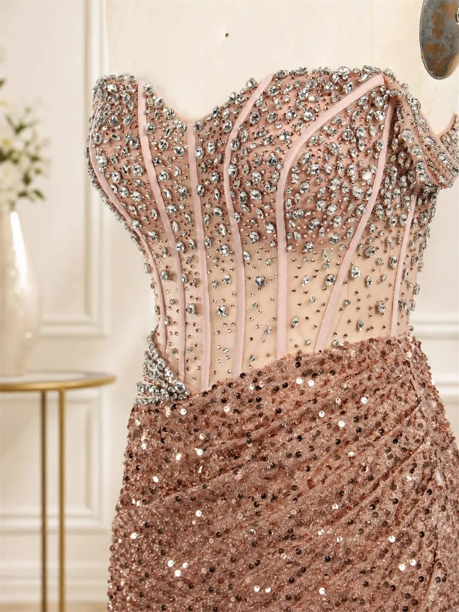 Sheath/Column Sweetheart Pleated Short/Mini Corset Homecoming Dress